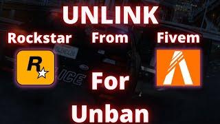 How to Unlink Rockstar account from Fivem