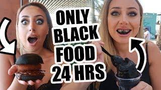 I only ate BLACK FOODS for 24 HOURS (i cant believe this happened to me!!! )