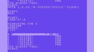 C64 1541 Disk Drive Commands