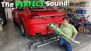 Full Performance Exhaust for my Dodge Stealth R/T - 3SX SS Downpipe, Cat, and Maximal Single Shot!