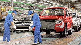 How They Produce the Mythic Mitsubishi Pajero Inside Best Japanese Factory