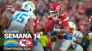 Los Angeles Chargers vs. Kansas City Chiefs | Resumen en español - Semana 14 | NFL Highlights 2024