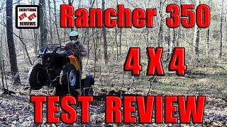 Honda 350 Rancher Electric Shift ES 4x4: TEST REVIEW: 2004-2006