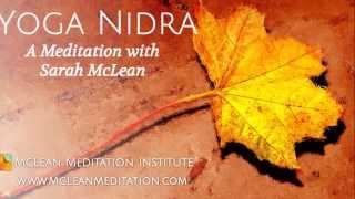 Yoga Nidra Guided by Sarah McLean