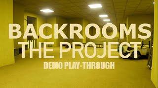 "Backrooms: The Project" [2024 Demo] (Solo Play-through)