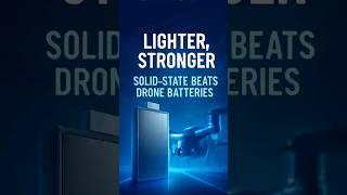 LIGHTER, STRONGER SOLID - STATE BEATS DRONE BATTERIES