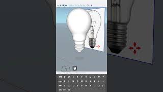 Tracing Light Bulb in SketchUp | Tutorial  #paprendi #sketchup