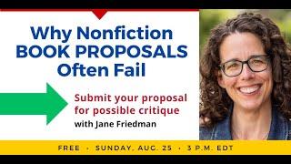 Why Nonfiction Book Proposals Often Fail