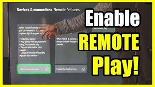 How to Turn On Remote Play & Features on Xbox Series X (Power Options)