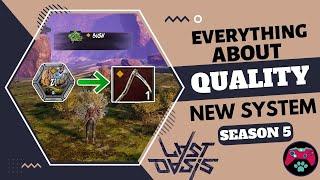 How New Quality System Works - Basic to Advance - Last Oasis Season 5 EP 7 Game Play