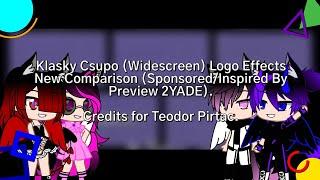 Klasky Csupo (Widescreen) Logo Effects New Comparison (Sponsored/Inspired By Preview 2YADE).