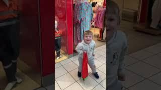 Is Toddler Trying To Twerk?!?  #shorts