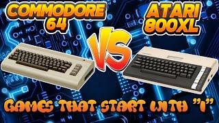 Retro Gaming Expert Shares Top "I" Games for C64 and Atari 800XL