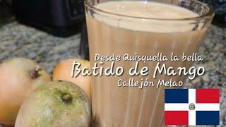 Batido de Mango Dominicano