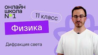 Дифракция света. Физика 11 класс. Видеоурок 27