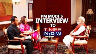 LIVE: PM Modi's interview to Times Now