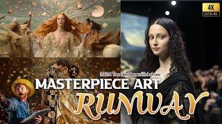 Masterpiece Art Runway: Famous Paintings Come Alive on the stage