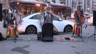 Yarik-Ecuador, Quechuan street band in Moscow (clip 6) HD, HQ SOUND