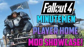 NEW MINUTEMEN PLAYER HOME IN GOODNEIGHBOR! Fallout 4 Mod Showcase & Walkthrough!