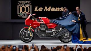 2026 NEW MOTO GUZZI V12 LE MANS INTRODUCED!! 100th ANNIVERSARY OF LE MANS