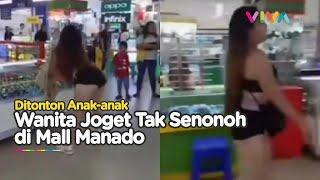 Wanita Seksi di Mall Bikin Resah, joget Menggoda hingga 'Diangkut' Petugas