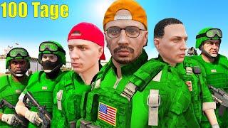 ich verbringe 100 TAGE als ARMY SOLDAT in GTA 5