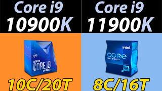 i9-10900K Vs. i9-11900K | How Much Performance Difference..??