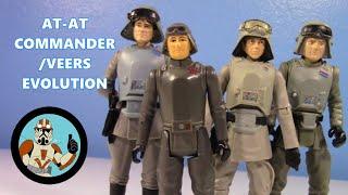 Evolution of AT-AT Commander/General Veers 3.75" Action Figures! | Jcc2224