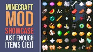 Minecraft Mod Showcase: Just Enough Items (JEI)