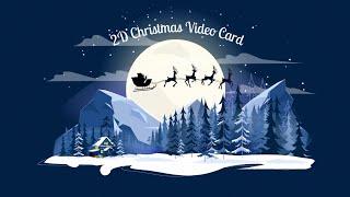 Christmas Video Card Template