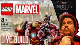 Lego Marvel 76247 Hulkbuster LIVE Build & Chat