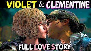 Violet & Clementine (FULL LOVE STORY) The Walking Dead The Final Season Episodes - Violet Romance