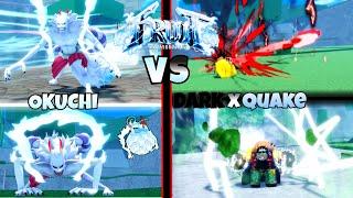 OKUCHI VS DARKXQUAKE [FRUIT BATTLEGROUNDS]