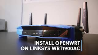 OpenWRT - Install OpenWRT on Linksys WRT1900AC