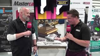 Mastercam have some fascinating parts on display at the Okuma Open House