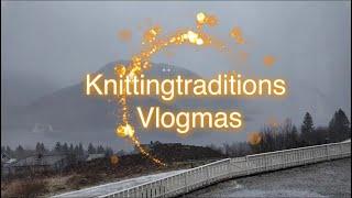 Knitting Traditions Vlogmas part 2: sewng project bags, cermaic class and a christmas bake night