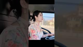 A beautiful viral Chinese girl driver#ladydriver #automobile#girldriver#truck #driving #china