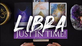 LIBRA TAROT READING | "A FATED MESSENGER IS ON THE WAY" JUST IN TIME