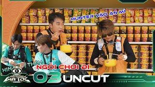 Uncut Tập 3:Cris Phan - RHYDER dụ hunter bất thành,Dương Domic "bỏ quên" nhiệm vụ|Đấu Trường Gia Tốc