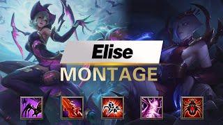 Elise Montage - 蜘蛛饃/ZhiZhuMo Montage | Best Elise Plays