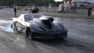 Mo Hall Nitrous C7 200 MPH Blast - Making It Look Easy