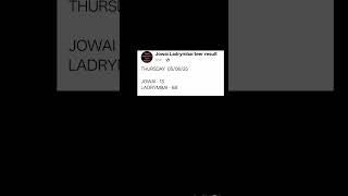 JOWAI LADRYMBAI TEER RESULT..#jowai #result #trending #viralvideo #2025 #goviral #june #meghalaya
