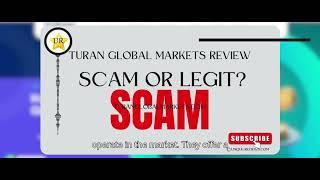 Turan Global Markets reviews  turanglobalmarkets.com  Review  Scam or Legit ?