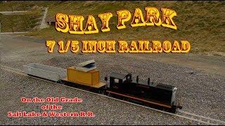 Utah's New Live Steam Railroad at Shay Park