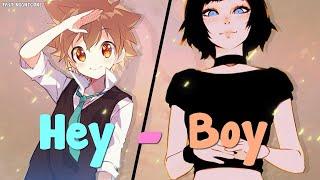 Nightcore - Hey Boy (Over the Moon) || Lyrics