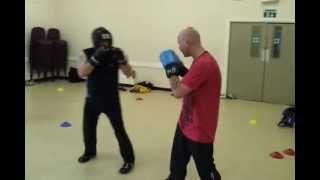 Kickboxing Light Continuous Sparring Kimbo vs Heavey at PitbullMMA