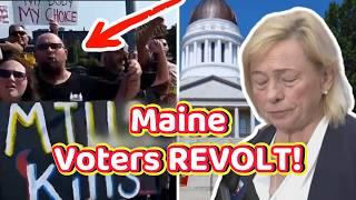 Media HIDING MASSIVE Voter REVOLT against Gov. Mills for Trans Sports Policy #janetmills #maine