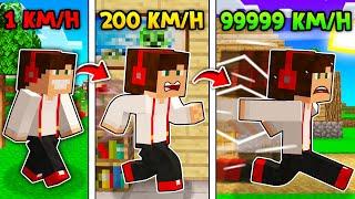 GPLAY BIEGNIE 5,298,999 KM/H  W MINECRAFT?! GPLAY & LUMI