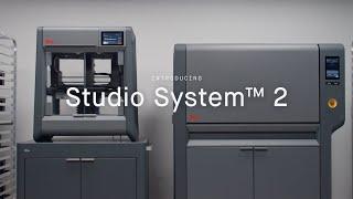 Studio System 2: Office-friendly metal 3D printing in just 2 steps. Print. Sinter.