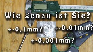 Genauigkeit der KMS DIY CNC MK3